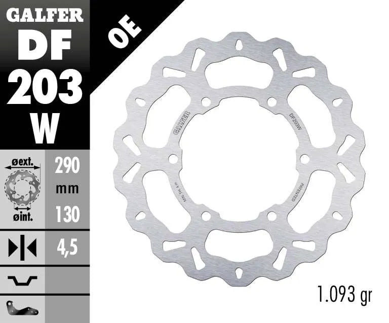 Galfer Wave® Brake Rotor Bromsskivor street – Fram - PE17104653 bild 2 PMIMAGE:9C3C862B76C640A7EB81