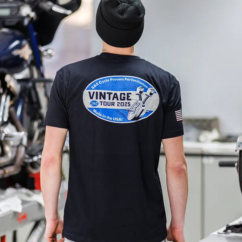 S S Cycle Vintage Tour T-Shirt T-shirt herr - PE303025180 bild 1 PMIMAGE:F83689706F0ECA7B1568