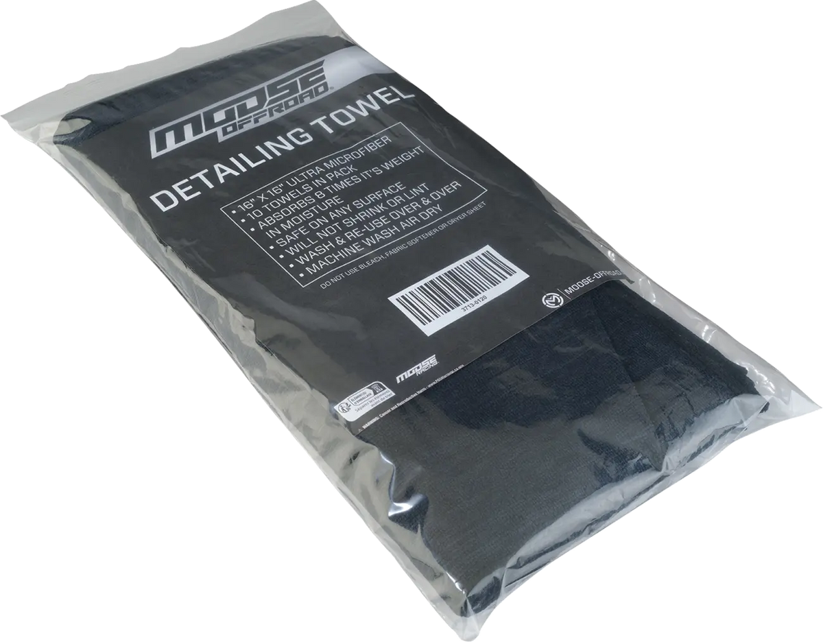 MOOSE OFFROAD HARD-PARTS PRO Återanvändbara Mikrofiberdukar 10-pack - PE37130120 bild 3 PMIMAGE:E5DB1186B6185D274F4B