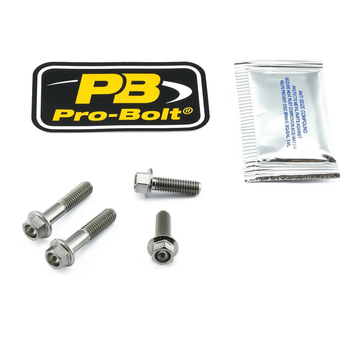 PRO BOLT Titanium Broms- & Kopplingsspak Pinch Bolt Kit - PE06030998 bild 2 PMIMAGE:6DE2297302337F366970