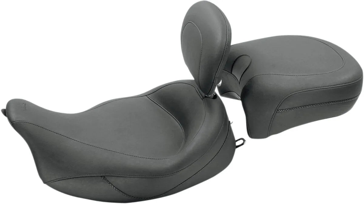 Mustang Super Wide Solo Vinyl Seat Sadlar Harley Touring - PE08010555 bild 1 PMIMAGE:7F48B9D49585252500F9