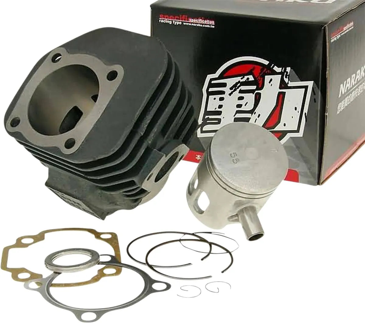 NARAKU Cylinder Kit 113cc för Yamaha BWs, Aerox, Minarelli 100cc 2T - PE09310886 bild 1 PMIMAGE:4BD85548DD0984211856