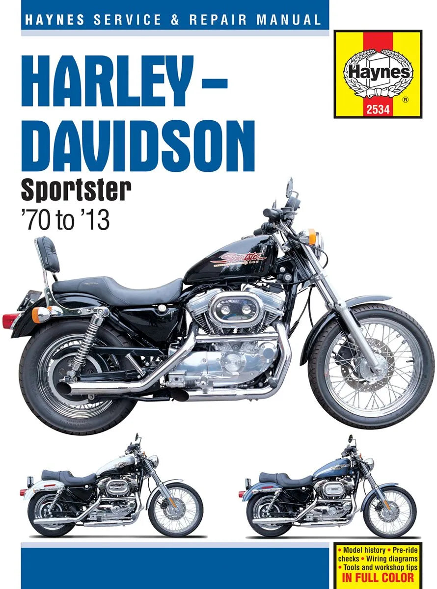 HAYNES Reparationsmanual för Harley Davidson Sportster 73-03 - PE42010038 bild 1 PMIMAGE:1F4D5BBED38E597B85E5