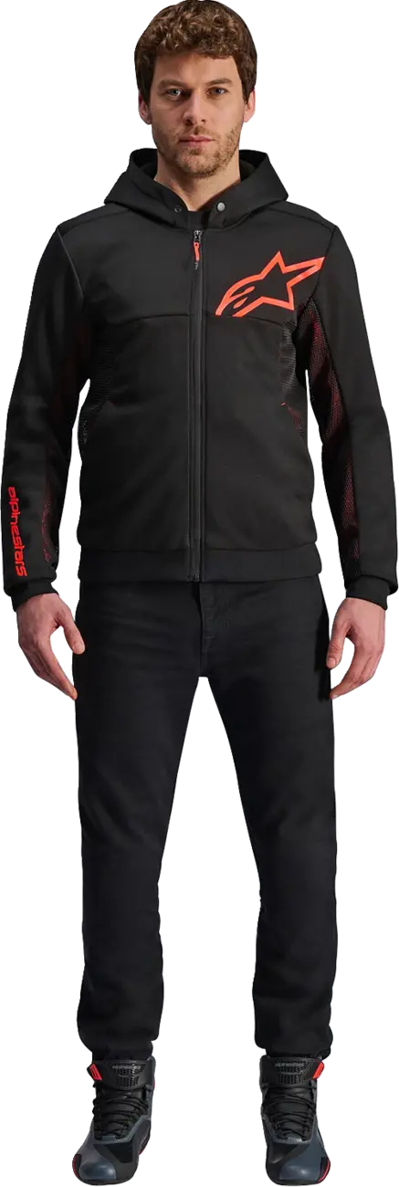 Alpinestars (Road) Chrome Air Sport Hoodie Jacka textil herr - PE28207097 bild 6 PMIMAGE:CA8A789E89DBEF346FD4