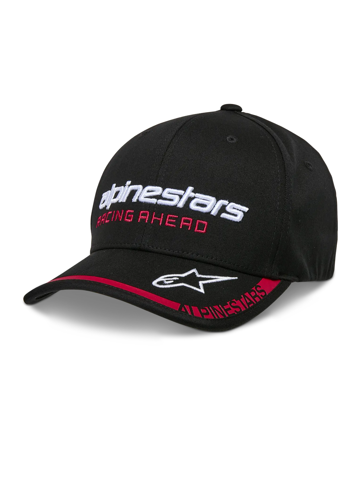 ALPINESTARS (CASUALS) Keps med böjd skärm svart/röd S/M bild 1 PMMEDIA:a5823891ff449477
