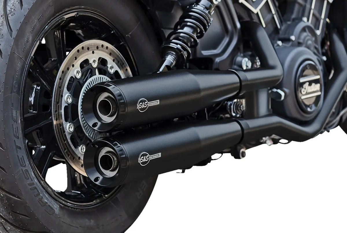 S S Cycle Grand National Slip-On Mufflers Ljuddämpare Street - PE18114520 bild 5 PMIMAGE:D8054E6319583E780CFD