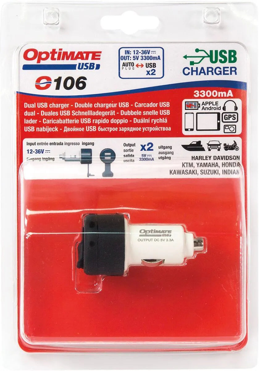 TECMATE OptiMate Dual USB Snabbladdare - PE38070278 bild 4 PMIMAGE:1D56861DFA39BA052350