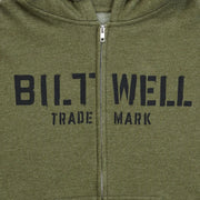 BILTWELL Stencil Zip Hoodie Olive S - PE30507113 bild 4 PMIMAGE:476FAB4E3C07C2081B2A