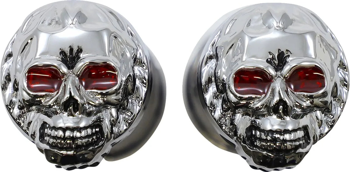 Drag Specialties Skull Grips Handtag - PEDS243256 bild 3 PMIMAGE:F97C20A8153909E9E587