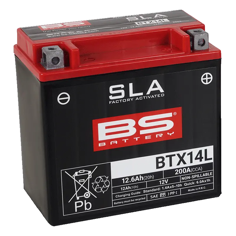 BS BATTERY BTX14L AGM Servicefri Batteri - PE21130634 bild 1 PMIMAGE:7792257EF75E2EE63511