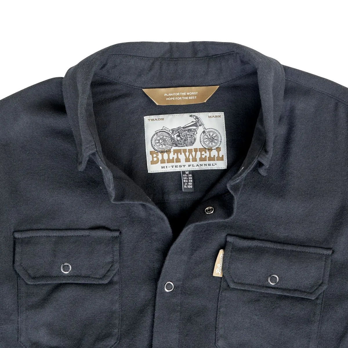 BILTWELL Hi Test Flanellskjorta Svart XS - PE30403449 bild 11 PMIMAGE:FCA71780D0C8C6A9FB97