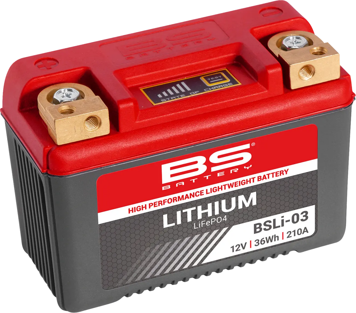 BS BATTERY Lithium LiFePO4 Batteri BSLi-03 12,8 V 5 Ah - PE21130785 bild 1 PMIMAGE:CBC8037FED0B040A98C2