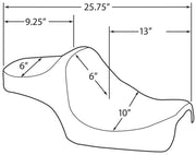 Drag Specialties Seats Predator III Seat Sadlar Harley Sportster - PE08040731 bild 3 PMIMAGE:898CE50E4B9309E40403