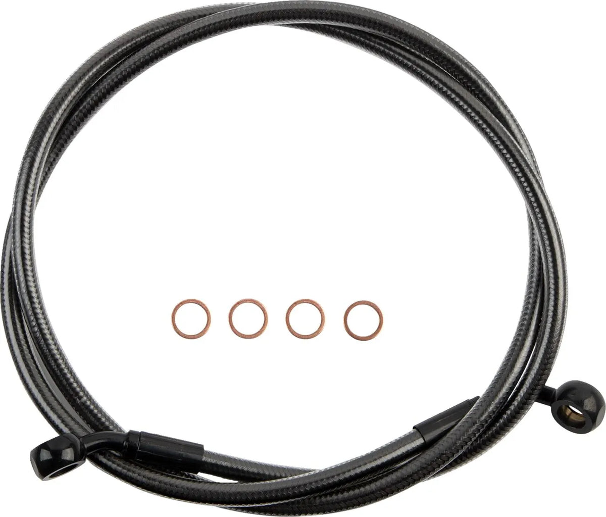 Magnum Shielding E-Z Align Braided Single Disc Front Brake Line Bromsslangar rostfritt stål - PE17414304 bild 1 PMIMAGE:F9D19708394C290A3F11
