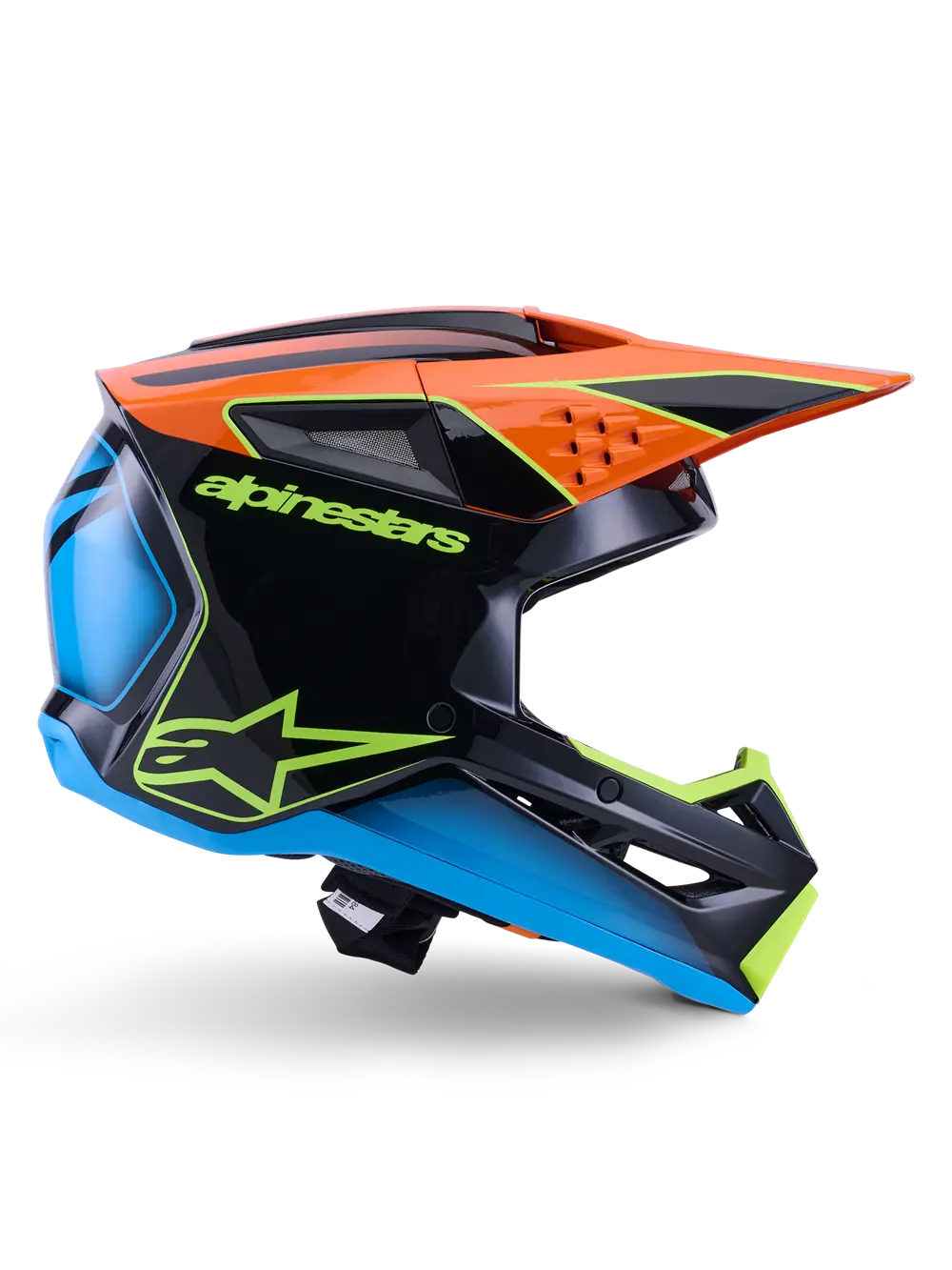 ALPINESTARS(MX) SM3 Fray Hjälm svart/orange/gul 2X bild 6 PMMEDIA:8a0bd2869d39ab6b