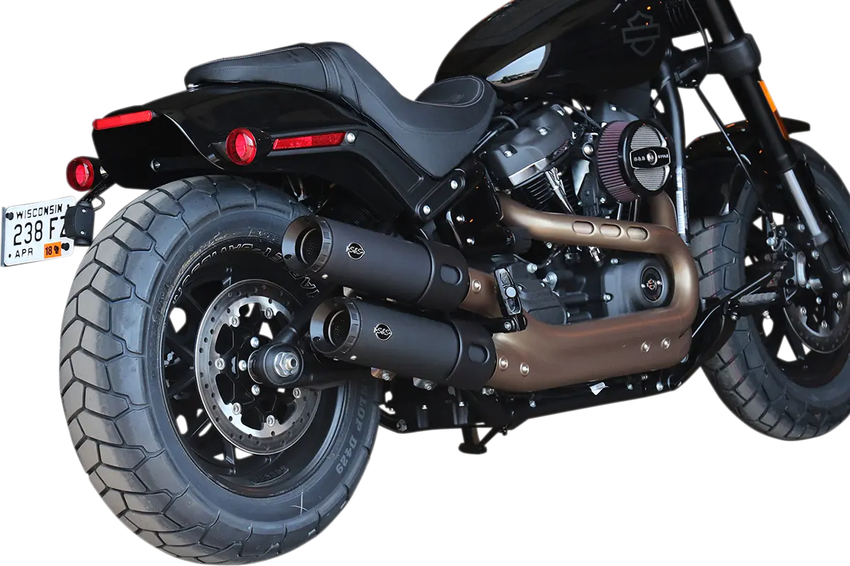 S&S CYCLE Grand National Slip-On Ljuddämpare M8 Fat Bob Svart - PE18011234 bild 2 PMIMAGE:E266F8FFAE9FCE99A51F
