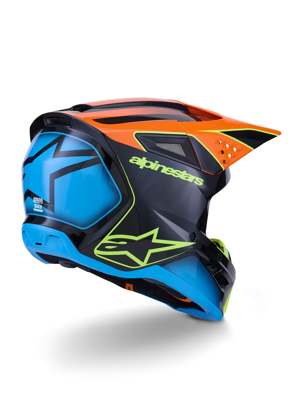 ALPINESTARS(MX) SM3 Fray Hjälm svart/orange/gul 2X bild 7 PMMEDIA:f64a45cad1067ad7