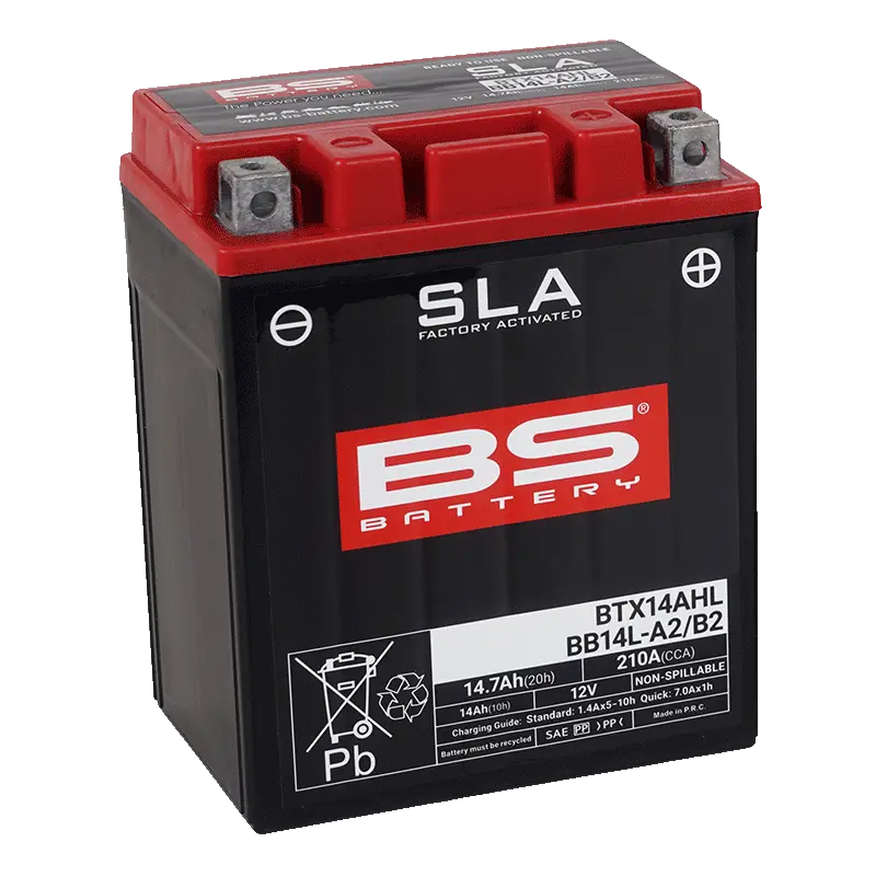 BS BATTERY SLA AGM Underhållsfritt MC-Batteri 12V 14Ah - PE21130610 bild 1 PMIMAGE:5A6441E5EC76C12EFBA1