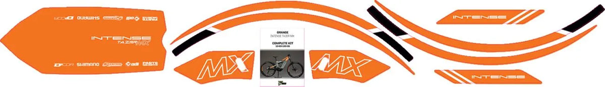 D'COR VISUALS Graphics Kit för Tazer MX Orange - PE43026271 bild 4 PMIMAGE:B81D345E7E70E967DF92