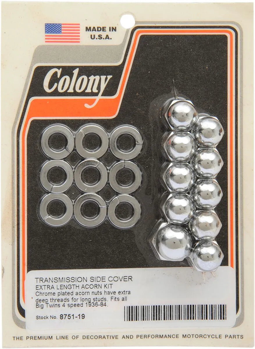 COLONY Transmission Side Cover Acorn Nut Kit - PEDS189860 bild 1 PMIMAGE:F9ECD1E5F9A98BEF811B