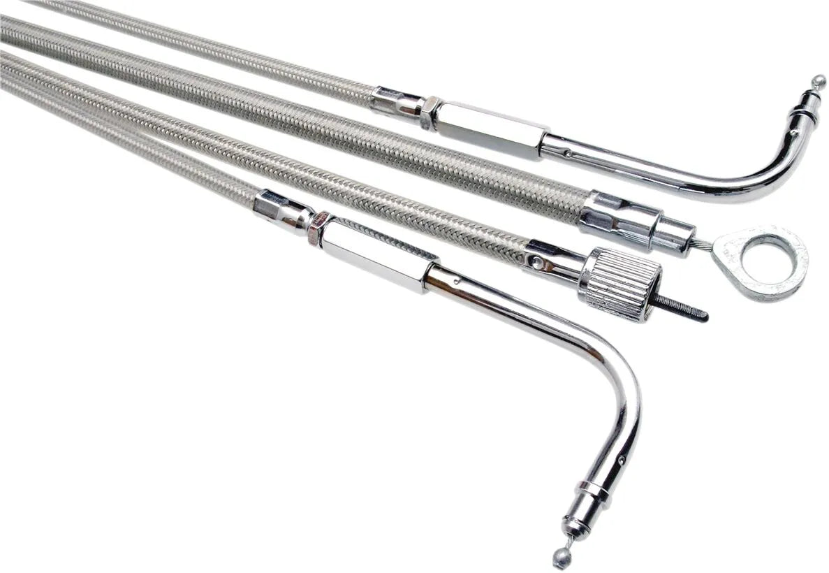 Motion Pro Armor Coat Braided Stainless Steel Speedometer Cable for Harley-Davidson Hastighetsmätarkablar - PE06550063 bild 2 PMIMAGE:977910F44CF8A0A35BD3