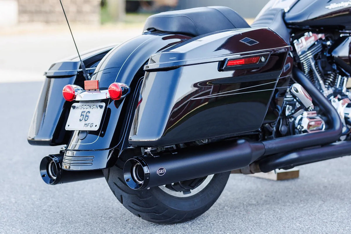 S S Cycle 4-1/2" GNX Slip-On Mufflers Ljuddämpare Harley - PE18011767 bild 7 PMIMAGE:6FBDC00A047C56B22CBE