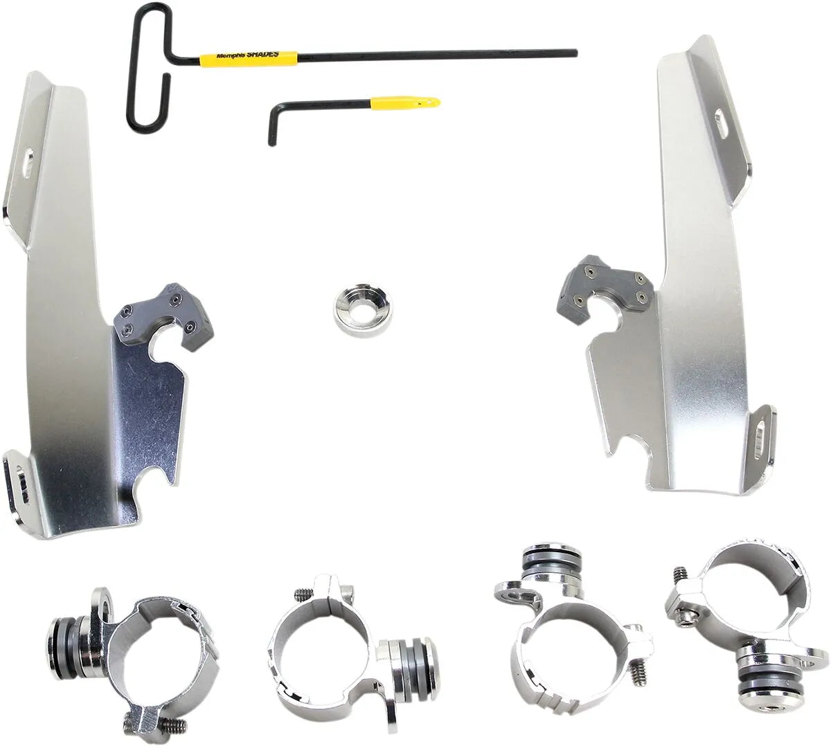 Memphis Shades Hd Batwing Fairing Trigger-Lock Mounting Kit Fästdelar & kit för vindrutor - PE23200170 bild 1 PMIMAGE:1B1B53D57A2C78A60697