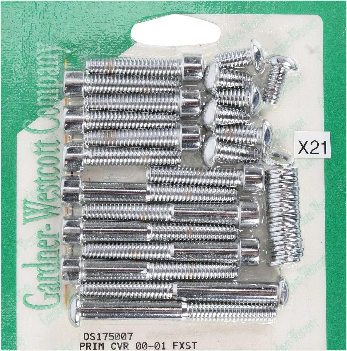 GARDNER-WESTCOTT Primary Cover Bolt Kit - PEDS175007 bild 2 PMIMAGE:F821D057791F8DA78BCE