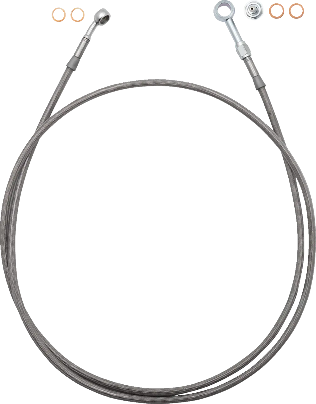 Fat Baggers Inc EZ Install Brake Line Bromsslangar rostfritt stål - PE17416817 bild 1 PMIMAGE:96F736BDD5D289B7A672