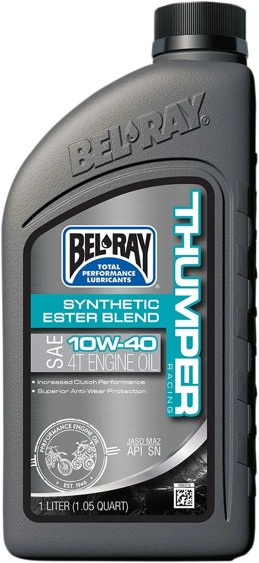 BEL-RAY Thumper® Racing Syntetisk 4T Motorolja 10W-40 1L - PE36010141 bild 1 PMIMAGE:9323C5EED4976AE1F74B