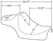 Drag Specialties Seats Predator III Seat Sadlar Harley Sportster - PE08040728 bild 5 PMIMAGE:F9DA9BA579D939462D96