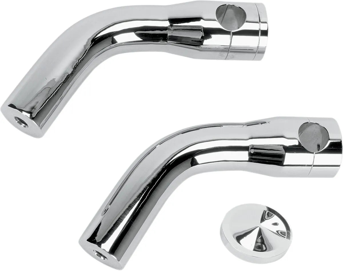 ACCUTRONIX 6" Pullback Risers i krom - PEDS243964 bild 1 PMIMAGE:F1B1B079237AE227542C