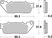 SBS LS Street Excel Sintered Bakbromsbelägg - PE17211824 bild 2 PMIMAGE:1D47B3A4DA82A6C0D47A