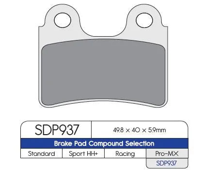 DP BRAKES SDP Pro MX High-Performance Bromsbelägg - PE17210955 bild 1 PMIMAGE:976E257DD995C8565A71