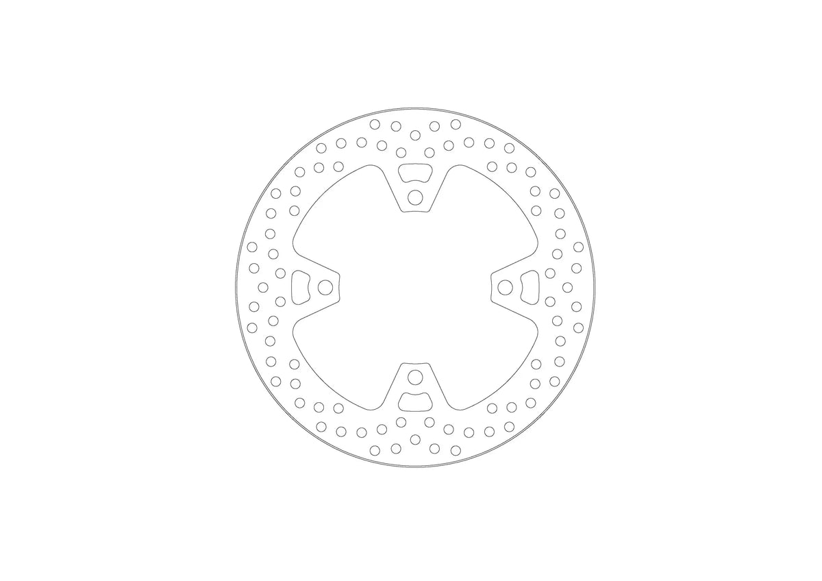 Moto Master Halo Series Fixed Rotor Bromsskivor street – Bak (17104888) - PE17104888 bild 3 PMIMAGE:66CBC1B17F0EBDAB7FB4