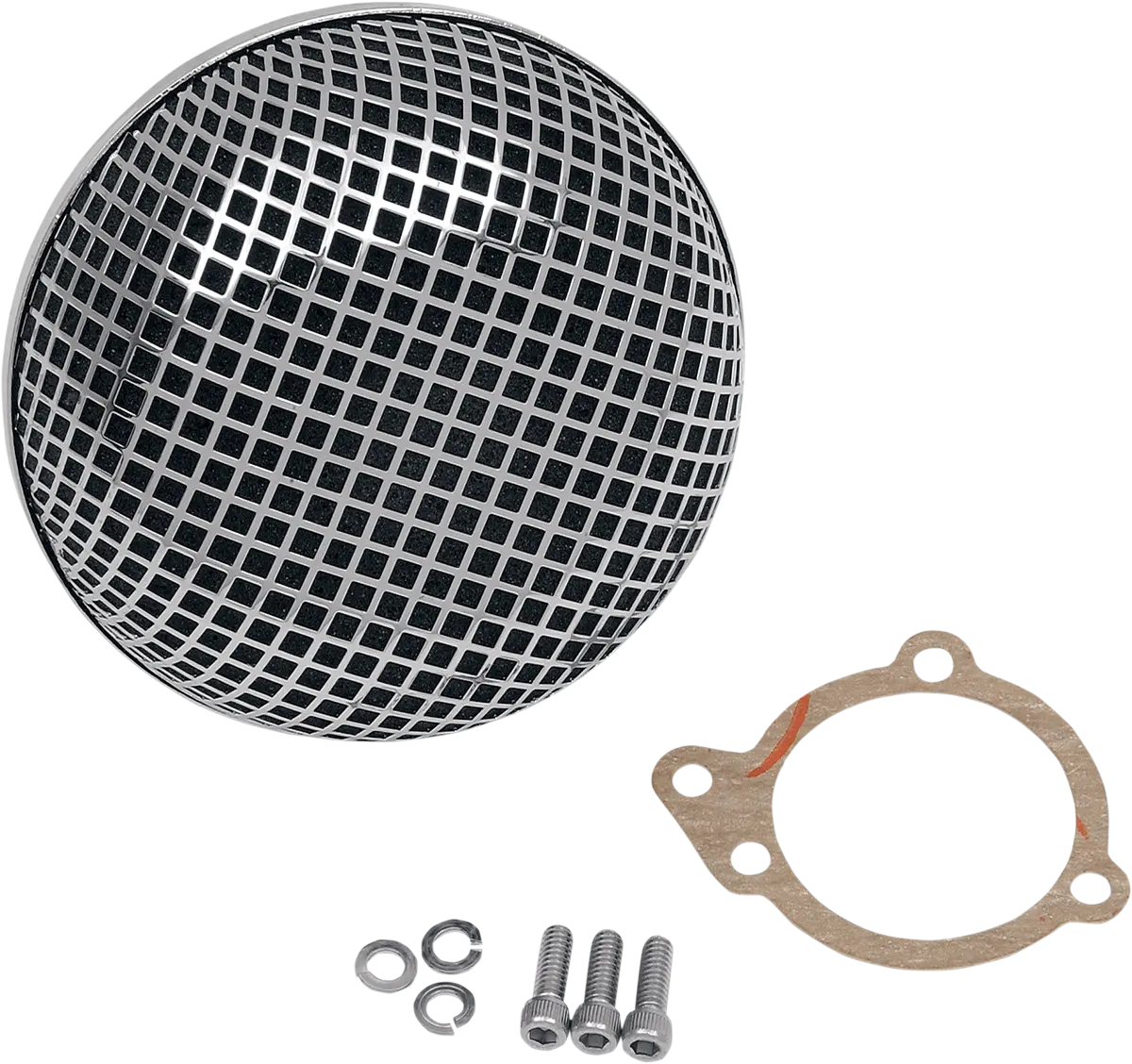 Drag Specialties "Bob" Retro-Style Air Cleaner Kit Luftburkar & tillbehör - PE10100191 bild 1 PMIMAGE:EE29FAECD43012583108