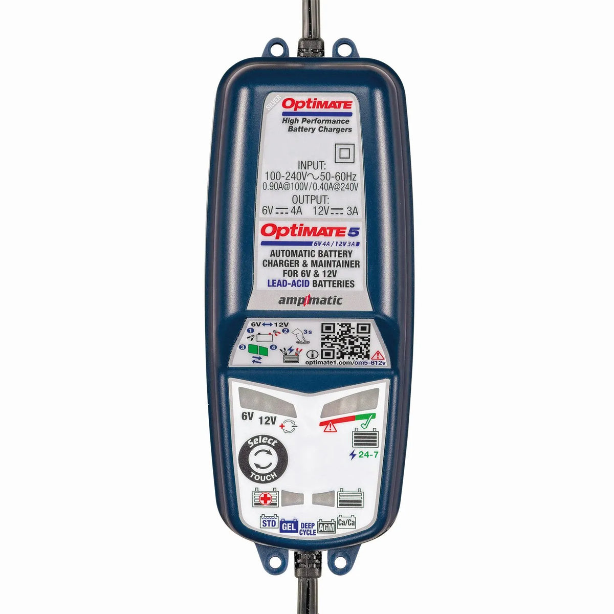 TECMATE OptiMate 5 6V/12V Batteriladdare - PE38070579 bild 1 PMIMAGE:3625249ED7BCDD19460A
