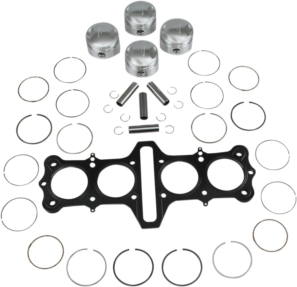 WISECO Forged Kolvkit med Topplockspackning - PE09030161 bild 1 PMIMAGE:E7725EDDCAF1AECABBA2