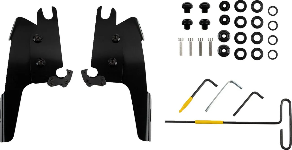 Memphis Shades Metric No-Tool Trigger-Lock Mount Kit for Sportshield Fästdelar & kit för vindrutor - PE23210769 bild 1 PMIMAGE:F01872BCFD4E5DCF7B42