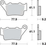 Sbs HF Street Ceramic Organic Brake Pads Bromsbelägg keramik – Bak / Ceramic - PE17220743 bild 2 PMIMAGE:E0097F6D781EEAAC58EE
