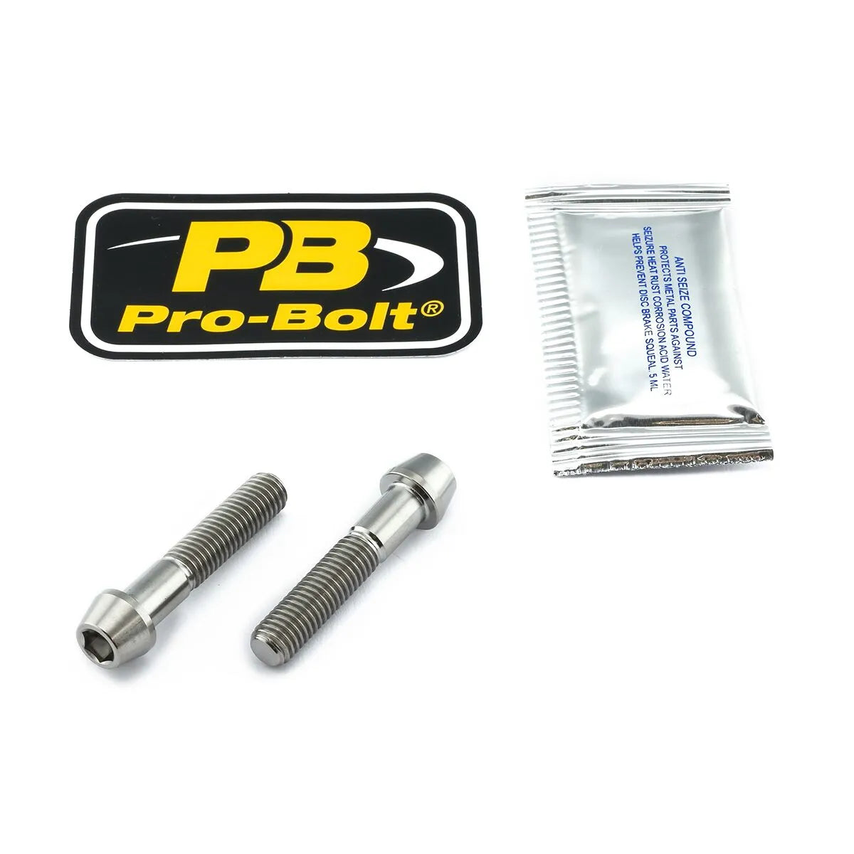 PRO BOLT Bremssköldsbultset i Titan - PE17020564 bild 1 PMIMAGE:9C86C0DBE6027C9CCC41