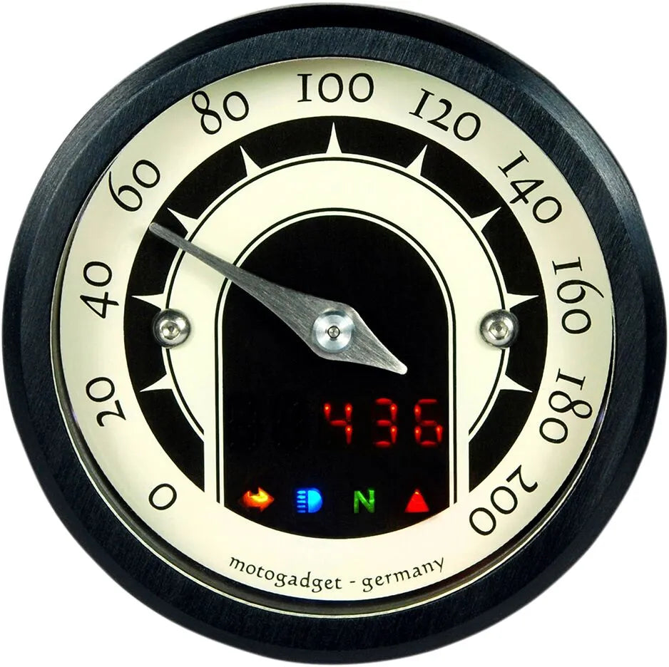 MOTOGADGET Mst Analog Speedometer 49mm Svart - PE22100316 bild 1 PMIMAGE:5B488EC1B16E26129318